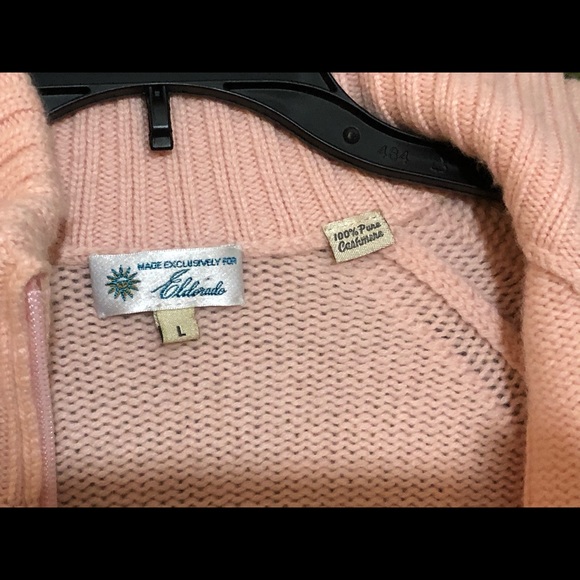 Pink Cashmere Cardigan - Picture 3 of 6
